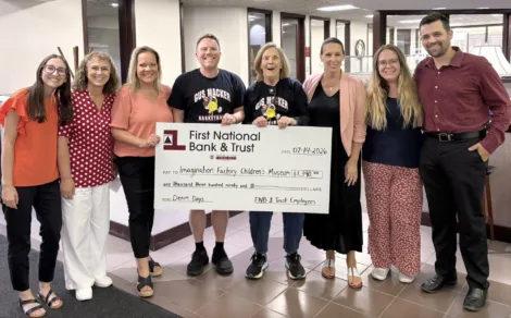 FNB Denim Day Program donates to Imagination Factory Children's Museum